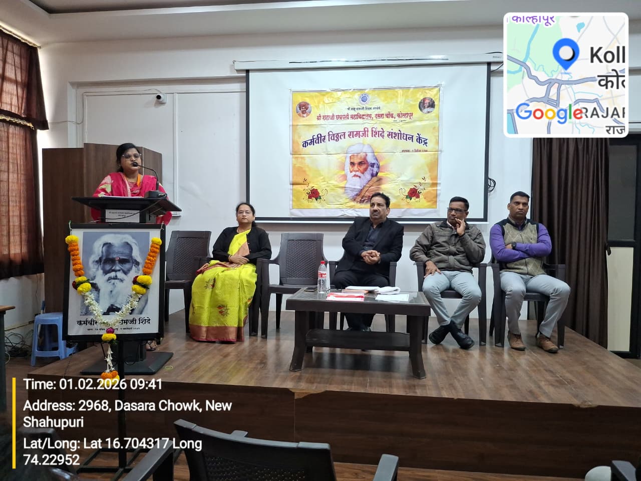 Maharishi Vitthal Ramji Shindes life and work are inspiring even today Dr Sarika Kamble